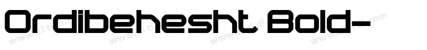 Ordibehesht Bold字体转换